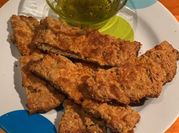 Una foto de pan de ajo