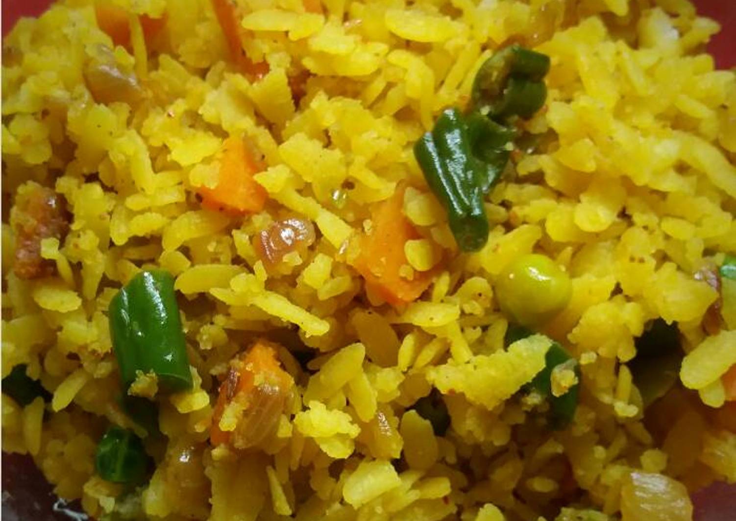 Veg poha Recipe by Vanika Agrawal - Cookpad