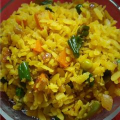A picture of Veg poha.