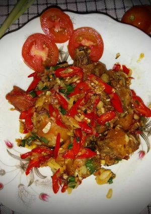 Foto resep Ayam Goreng Pedas Sereh