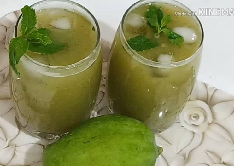 How to Prepare Homemade Raw Mango Sharbat/Aam ka Sharbat/