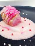 Tataki di filetto di vitello con salsa di cipolle rosse