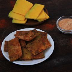 Tawa Roasted Pumpkin slices - Mangalorean A picture of Tawa Roasted Pumpkin slices - Mangalorean.
