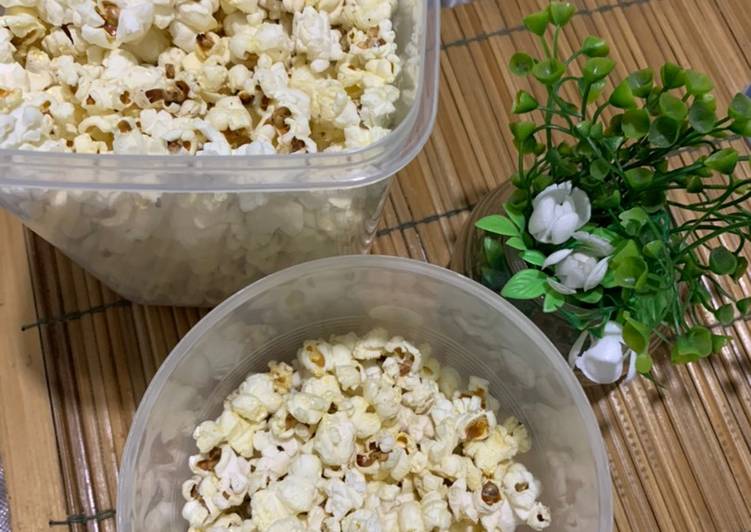 Langkah Mudah untuk Membuat Pop corn, Enak Banget