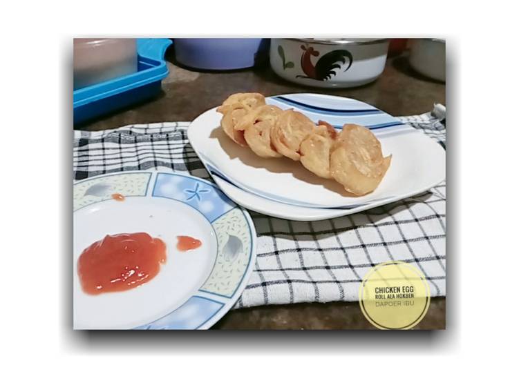 Chicken Egg Roll Ala HokBen