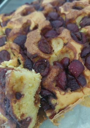 Cseresznyés pite recept fotója