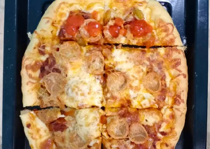 Cara Membuat Pizza Kentang super lembut dan enak yang Bisa Manjain Lidah