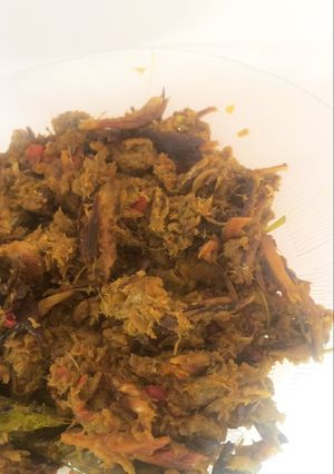 Foto resep Tongkol Suwir Bumbu Pedas