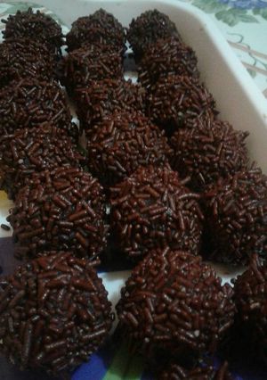 Foto resep Bola bola coklat kacang
