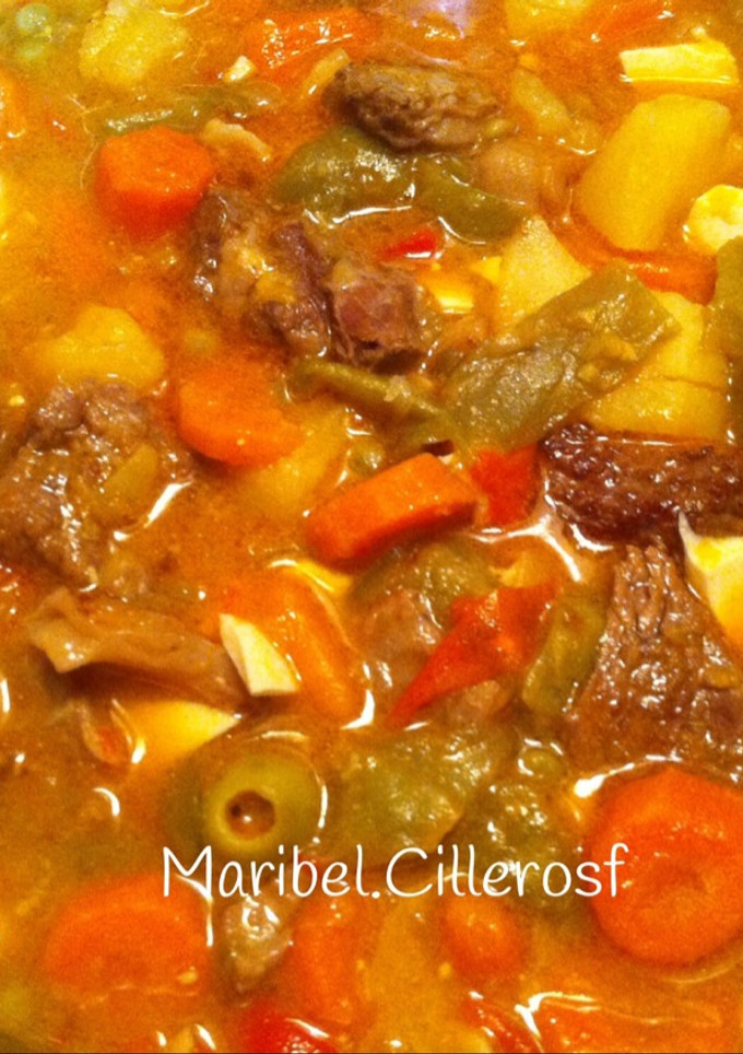 Una foto de Menestra de carne y verduras (Receta familiar)
