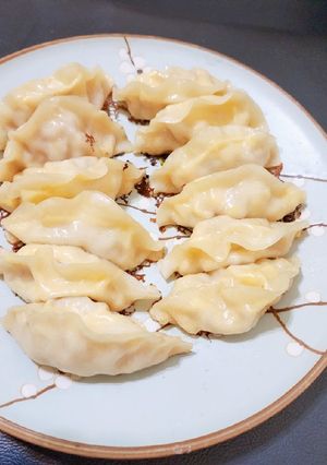 豬肉玉米起司煎餃 的食譜成品照片