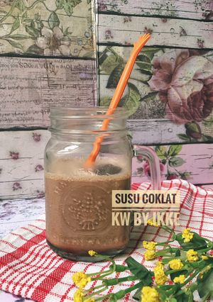 Foto resep Susu coklat kw #debm #keto