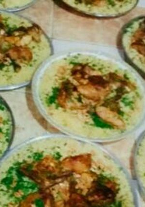 صورة لوصفة فكرة الفطور (ارز بالبهارات مع دجاج)