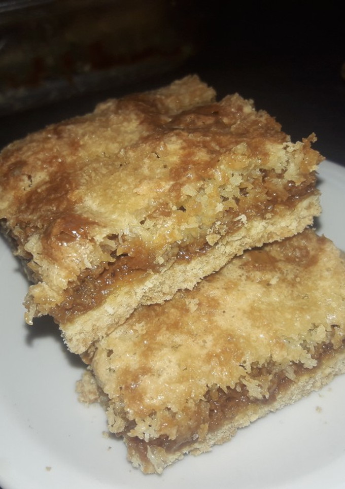 Una foto de Tarta de Dulce de Leche y Coco Fácil y Económica
