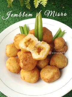 Foto resep Jemblem / Misro / Bola Singkong isi Gulmer