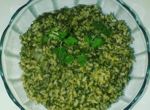 Foto de Arroz Integral de Espinafre