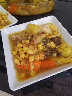 Una foto de Cocido ligero