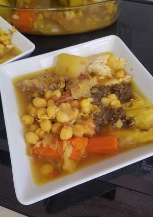 Una foto de Cocido ligero