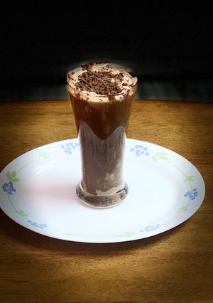 A picture of Dark chocolate milkshake.