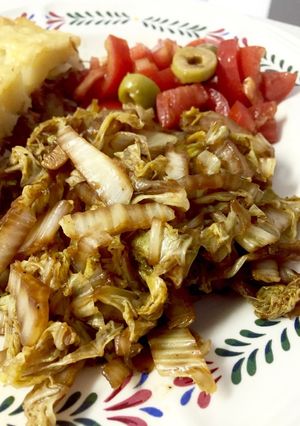 Foto de Acelga refogada com Shoyu
