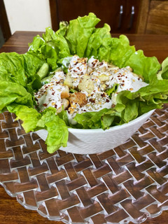 A picture of Caesar Salad.