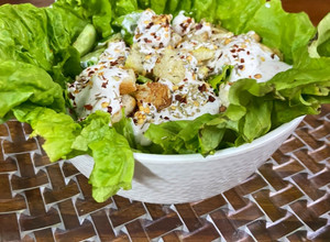 A picture of Caesar Salad.