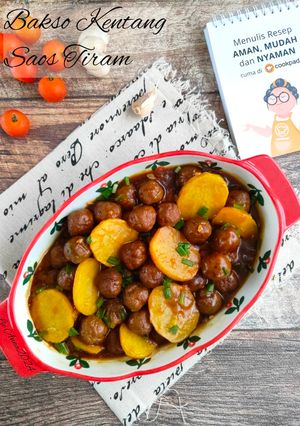 Foto resep Bakso Kentang Saus Tiram