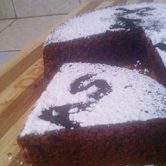 A picture of Strawberry Chocolate Stove Top (mawe tatu) Gas Cake.