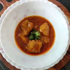 A picture of BASA FISH CURRY with COCONUT MILK.
