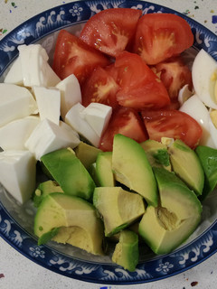 Una foto de Merienda vegetariana