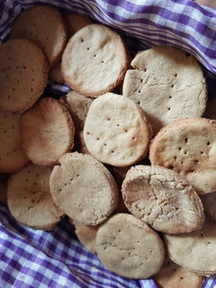 Una foto de Galletitas saladas tipo crackers