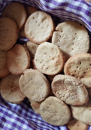 Una foto de Galletitas saladas tipo crackers