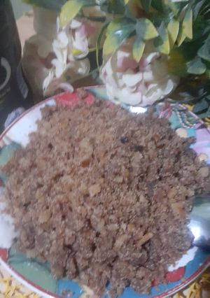 صورة لوصفة رفيس بوصلوع (الكسرة والتمر)
