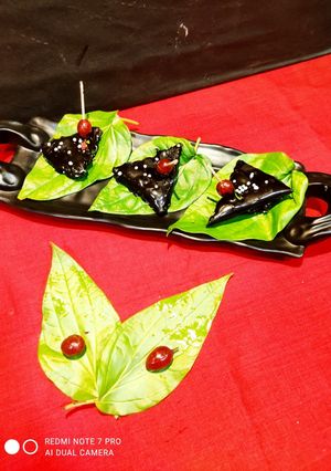 A picture of Chocolate Paan.