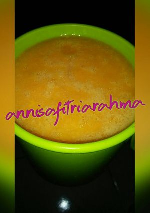 Foto resep Jus mangga + melon