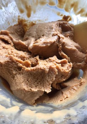 Una foto de Helado de dulce de leche