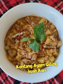 Foto resep Kentang Ayam Giling Kuah Kari