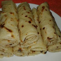 Cinnamon crepes A picture of Cinnamon crepes.