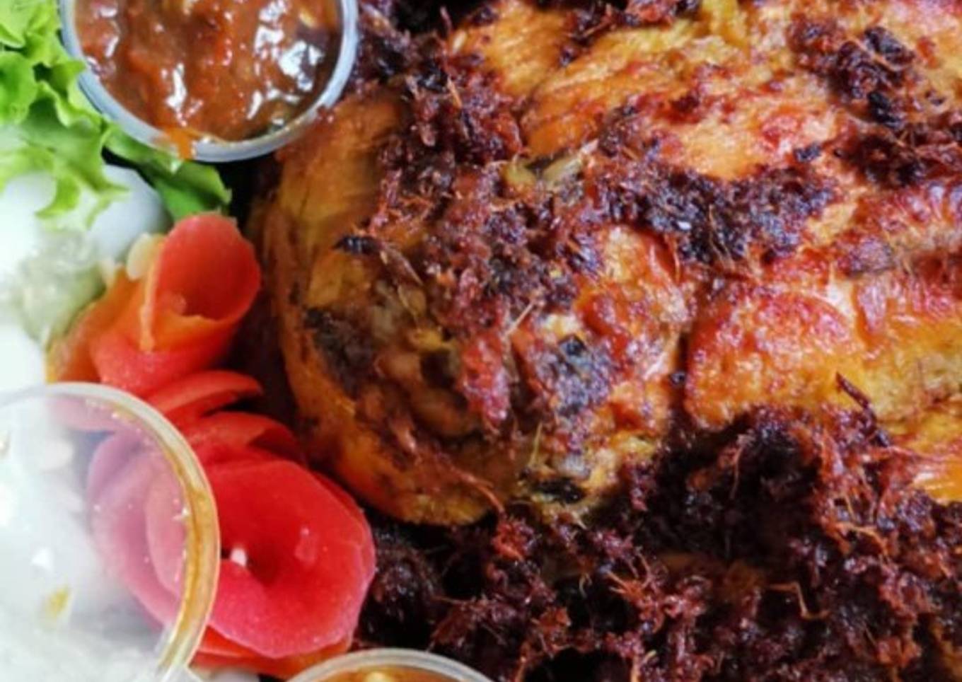Ayam goreng laos lengkuas