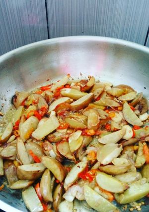 Foto resep Oseng jengkol pedas