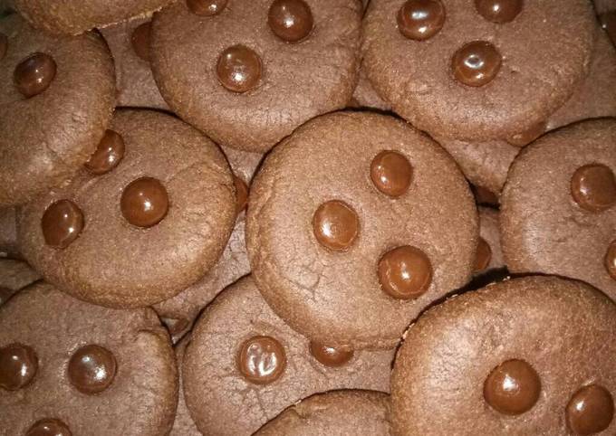 Coklat chip cookies renyah sederhana