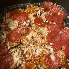 A picture of Waffled pizza fries(Pizza box 2).