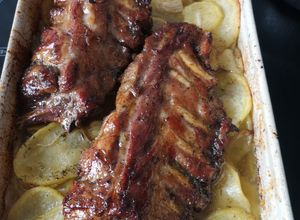 Foto principal de Costillas al horno con miel