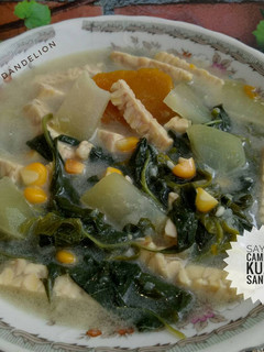 Foto resep Sayur Campur Kuah Santan #Dandelion
