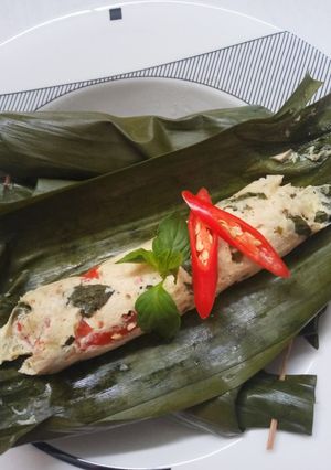 Foto resep PesTa Jamur (Pepes Tahu Jamur)