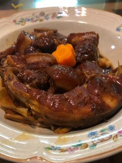 Hình của món Cá kho thịt 3 chỉ.