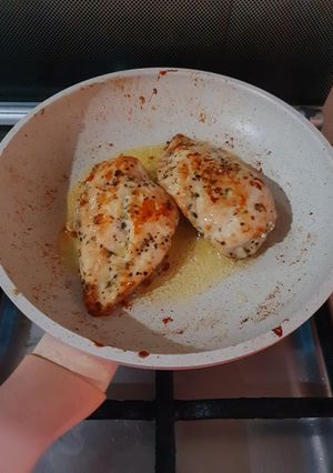 Foto resep Pan-Grilled Chicken Breast