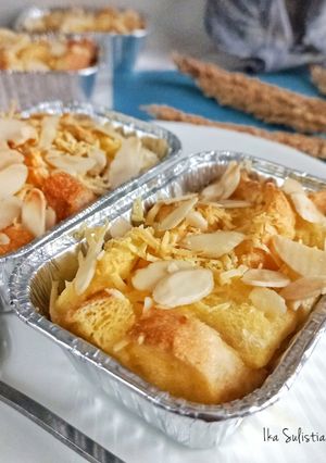 Foto resep Puding Roti Tawar Keju
