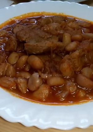 صورة لوصفة فاصولياء حمراء باللحم