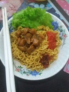 Foto resep Mie ayam Instan😊